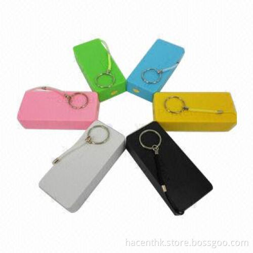 Colorful perfume portable power bank, 5200mAh capacity